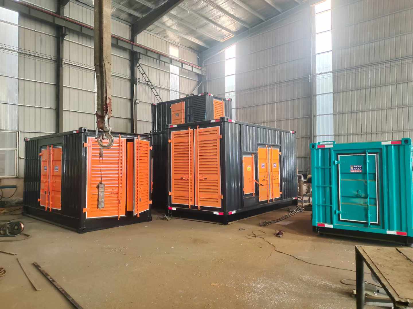 德安500kw柴油发电机组可以带动多少功率设备?
